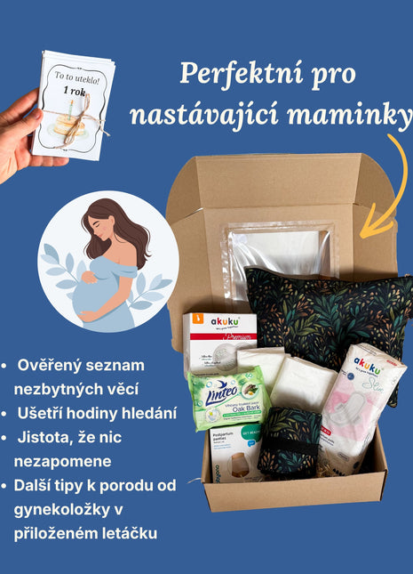 Hygienické potřeby do porodnice