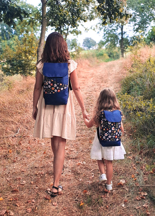 Batoh KEIRA pro mámy- Květiny