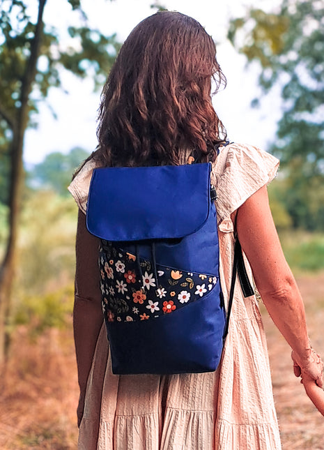 Batoh KEIRA pro mámy- Květiny