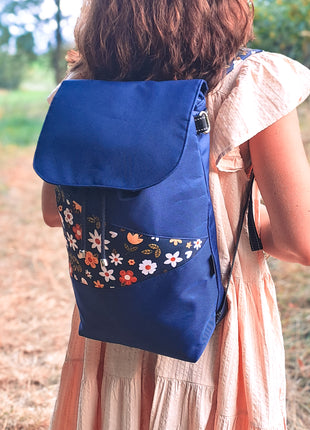 Batoh KEIRA pro mámy- Květiny