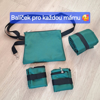 Taška Pamela - Zelená lesní SKLADEM
