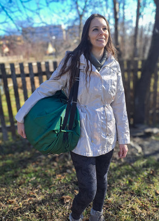 Taška Pamela - Zelená lesní SKLADEM