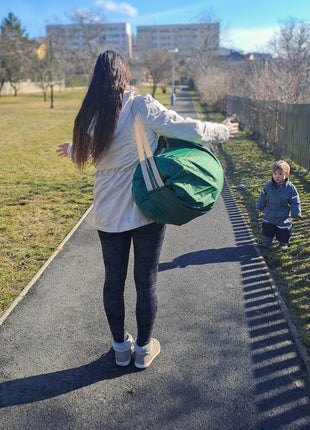 Taška Pamela - Zelená lesní SKLADEM
