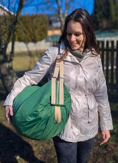 Taška Pamela - Zelená lesní SKLADEM