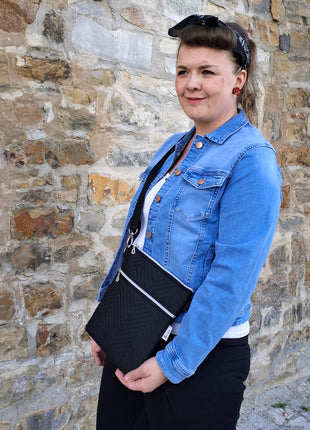 Kabelka Mini-B  Rybí kost SKLADEM