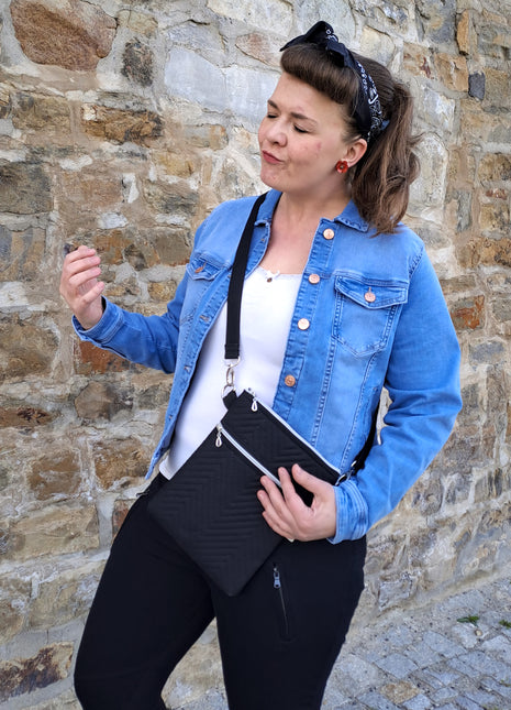 Kabelka Mini-B  Rybí kost SKLADEM