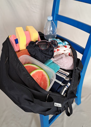 Taška Pamela- Černočerná SKLADEM