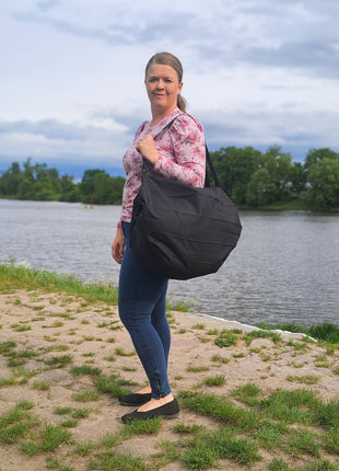 Taška Pamela- Černočerná SKLADEM