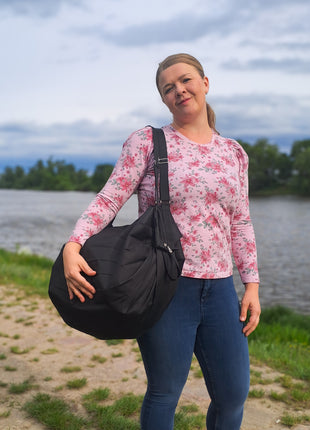 Taška Pamela- Černočerná SKLADEM