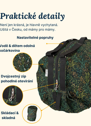 Sety 2+1 ZDARMA- Chevron flowers