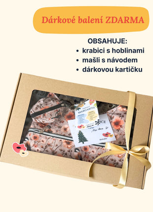 Dárkový set: Kabelkobatoh Margarita, kosmetická taštička a klíčenka - Zelený prošev