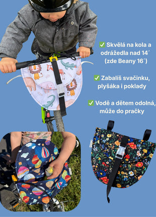 Kapsička na kolo- Balonky