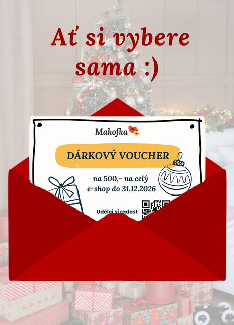 Dárkový poukaz 500,- až 1500,-