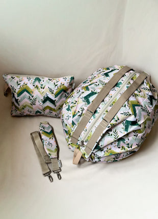 Sety 2+1 ZDARMA- Chevron flowers