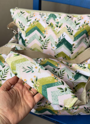 Sety 2+1 ZDARMA- Chevron flowers