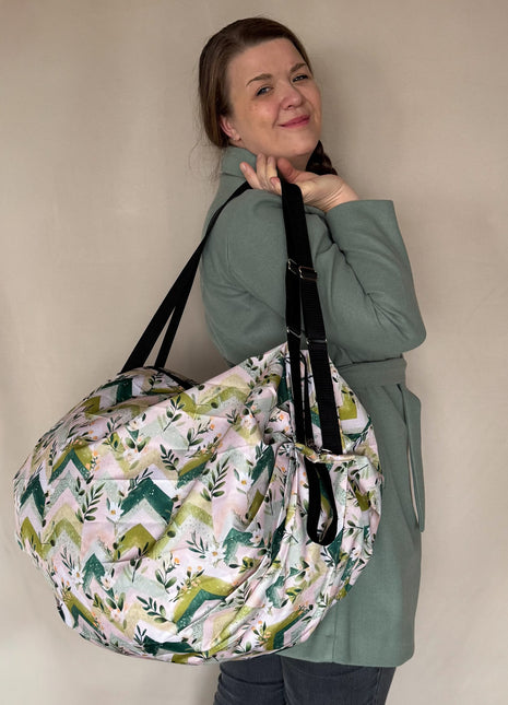 Sety 2+1 ZDARMA- Chevron flowers