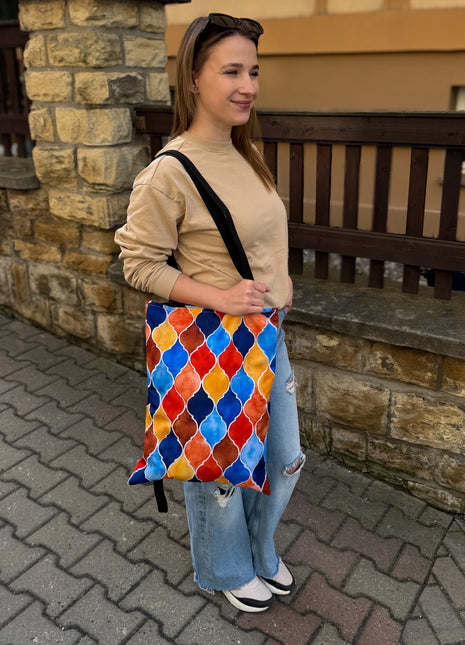 Odolná skládací taška na nákup