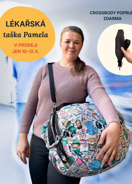 Taška Pamela- vzor Lékařská