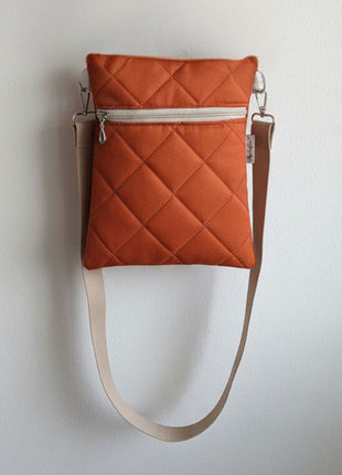 Kabelka Mini-B - Rezavé dlaždice DROP