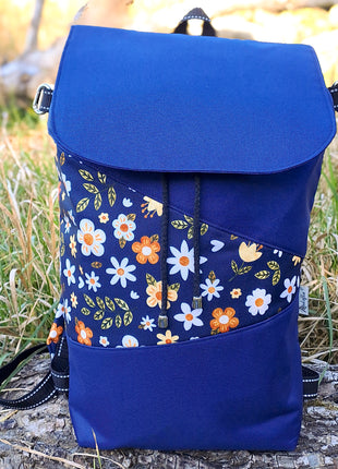 Batoh KEIRA pro mámy- Květiny