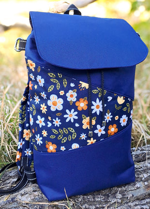 Batoh KEIRA pro mámy- Květiny