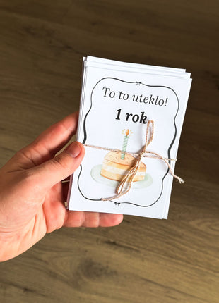 Milníkové kartičky