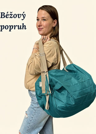 Taška Pamela- Petrolejová