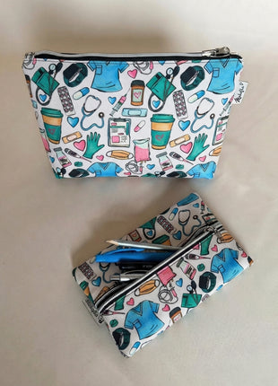 Oboustranná kosmetická taštička Lili - Lékařská